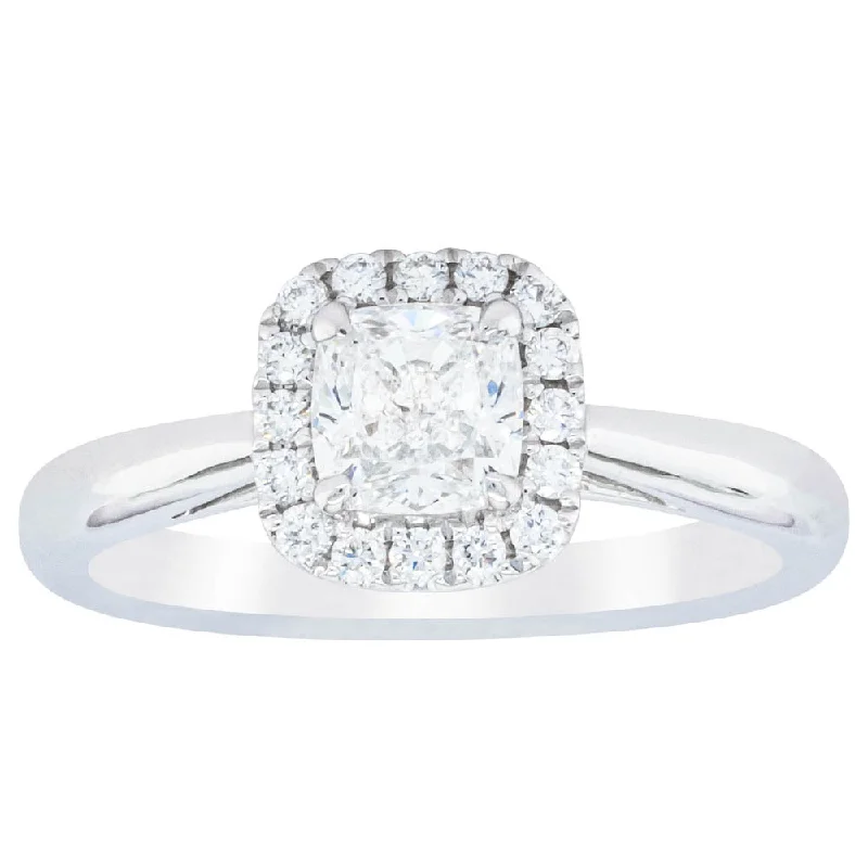 18ct White Gold .75ct Diamond Nina Ring