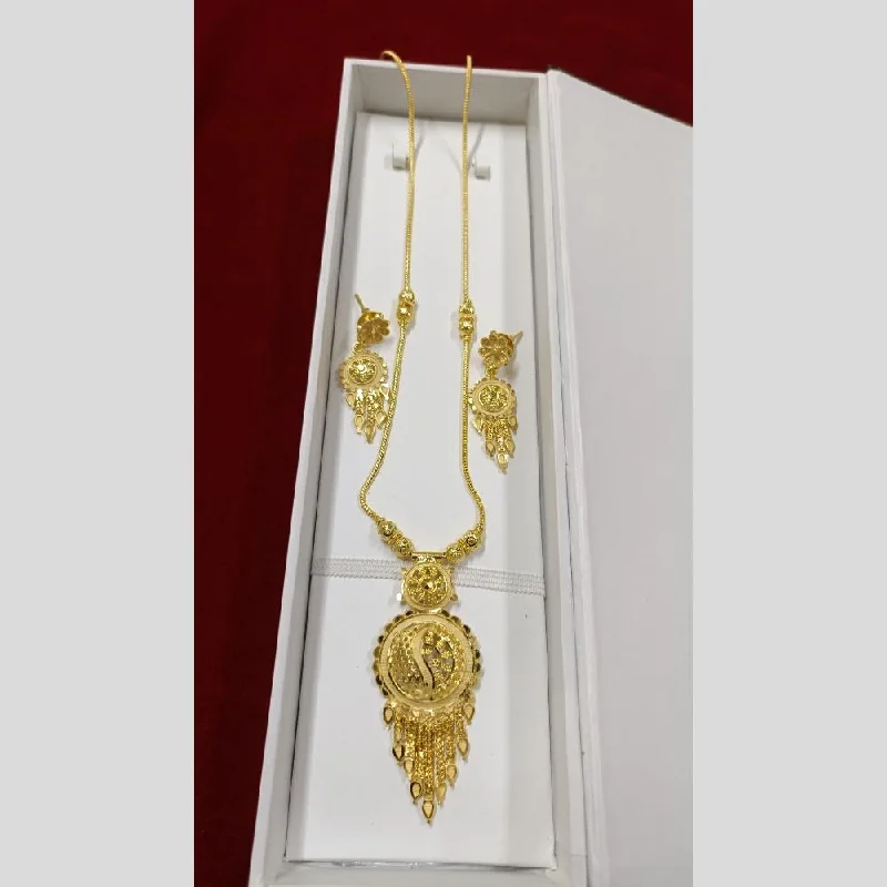 Pari Art Jewellery Forming Long Necklace Set