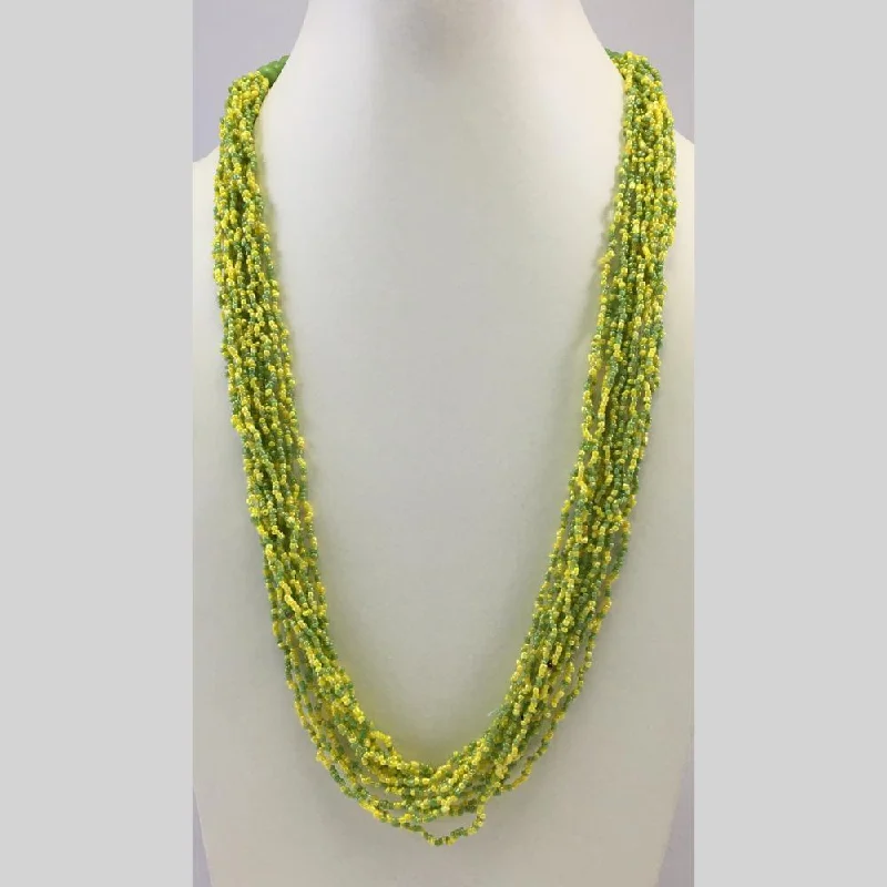 Banaras Beads Multi Layer Long Necklace