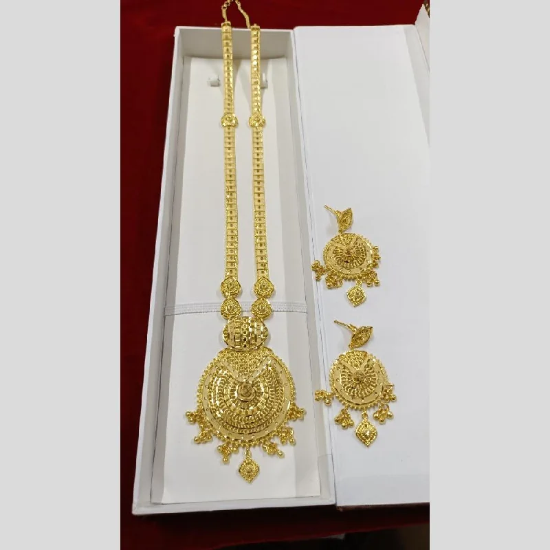 Pari Art Jewellery Forming Long Necklace Set