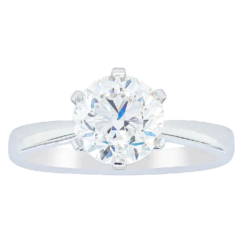 18ct White Gold 2.00ct Diamond Nova Ring