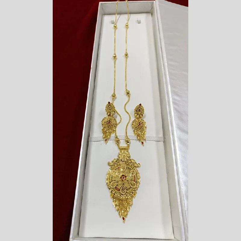 Pari Art Jewellery Forming Long Necklace Set