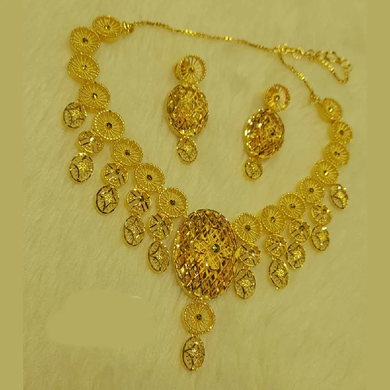 Sunrise Gold  Forming Necklace Set