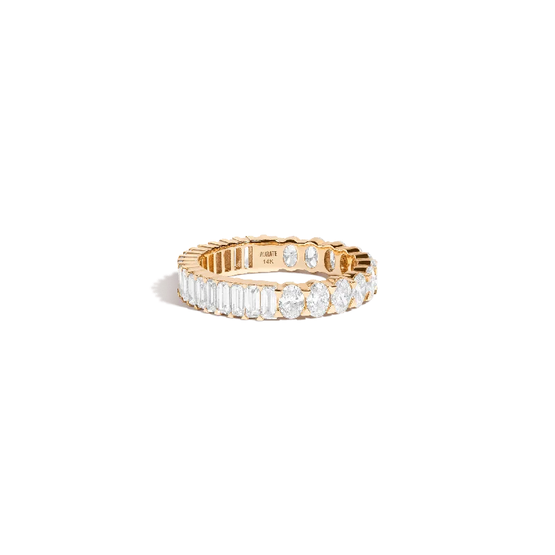 Two-in-One Lab Grown Diamond Eternity Ring