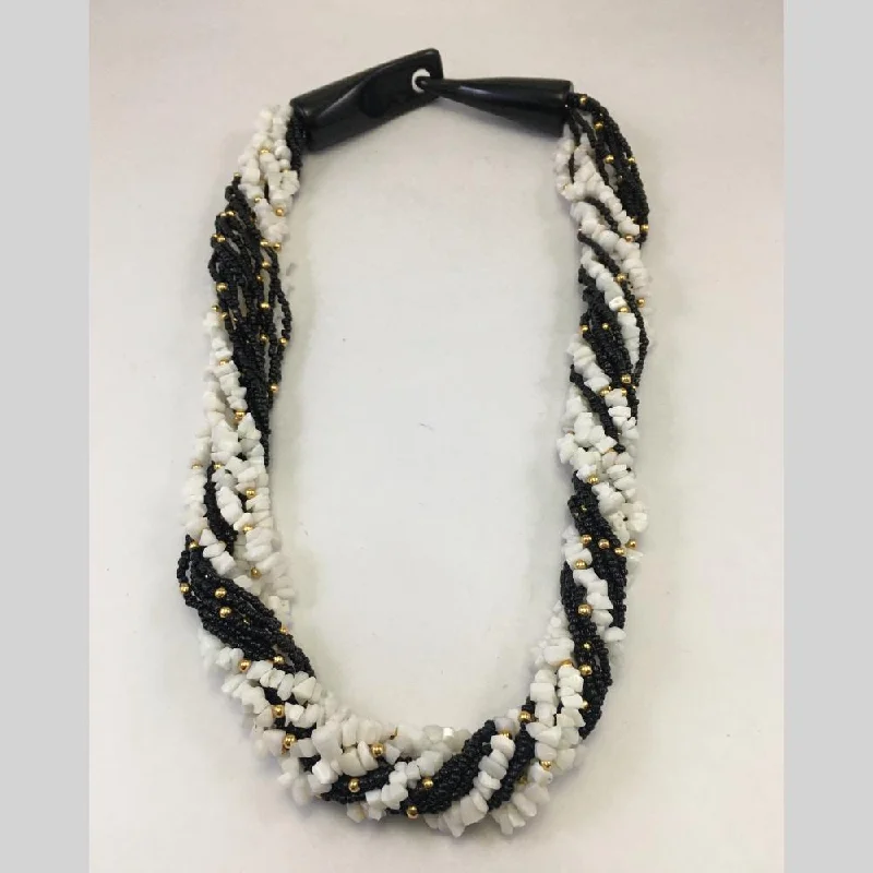 Banaras Beads Multi Layer Beads Long Necklace