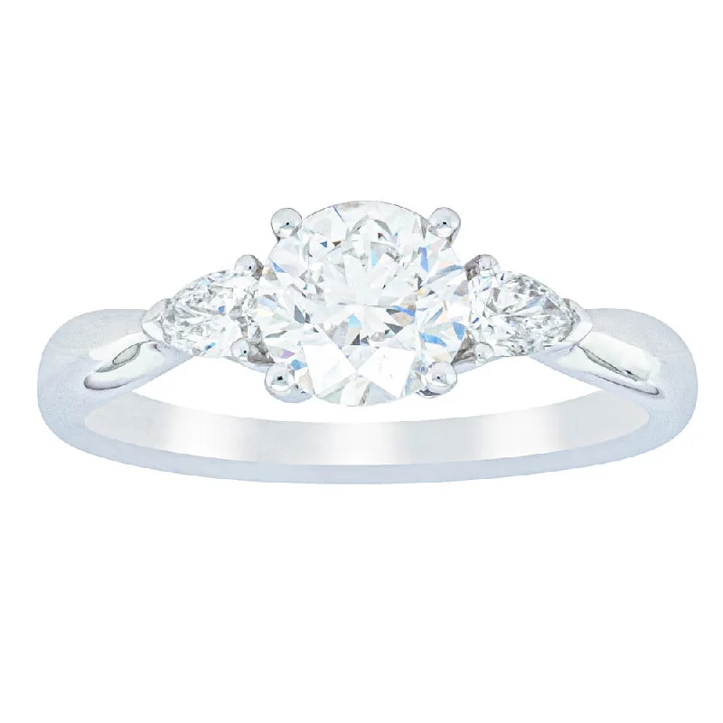 18ct White Gold 1.00ct Diamond Ayla Ring