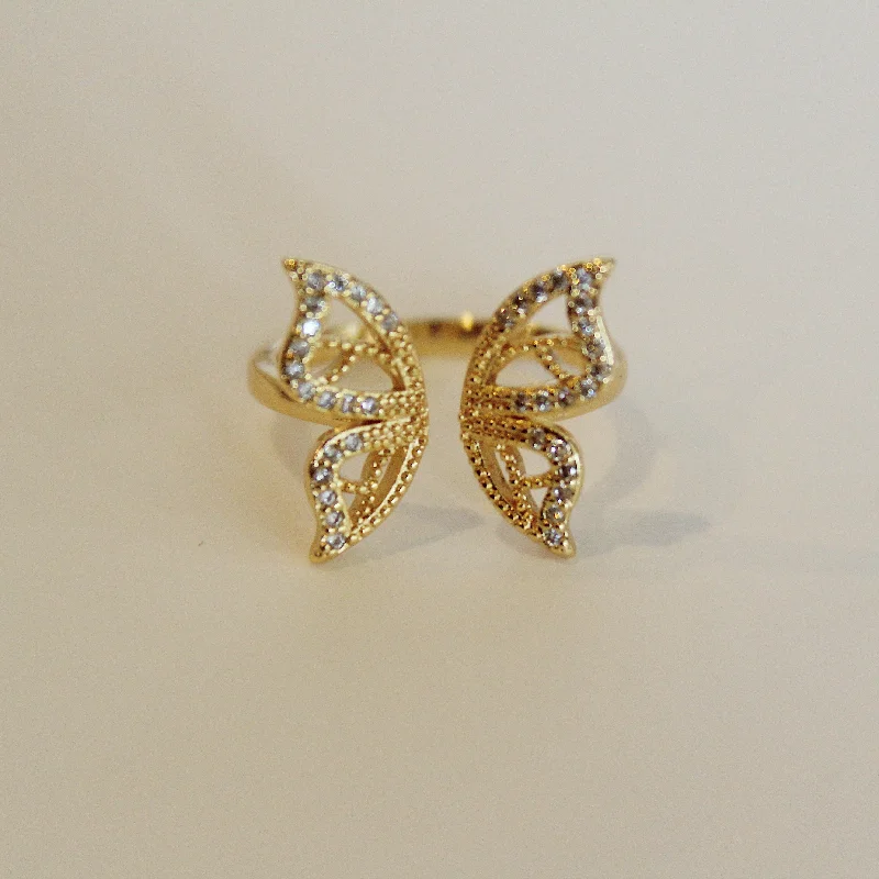 Kira Butterfly Ring