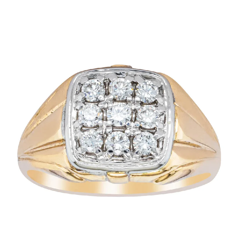 Deja Vu 14ct Yellow Gold .45ct Diamond Ring