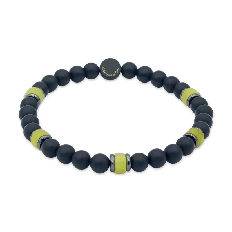 Heishi Gemstone Stretch Bracelet