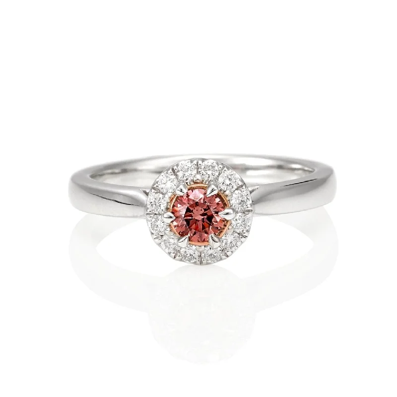 Pink Argyle Diamond Ring