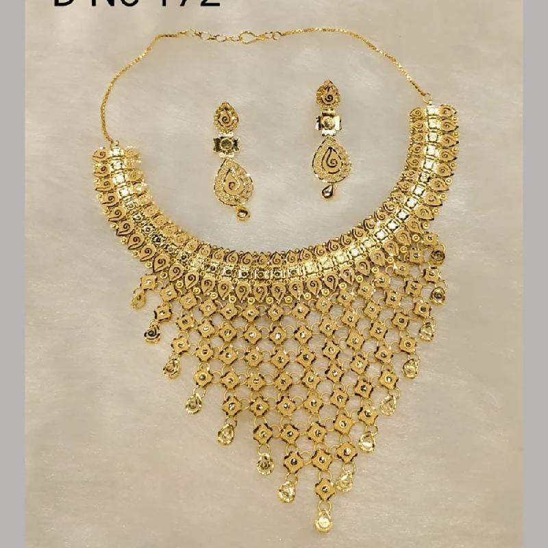 Sunrise Gold  Forming Necklace Set