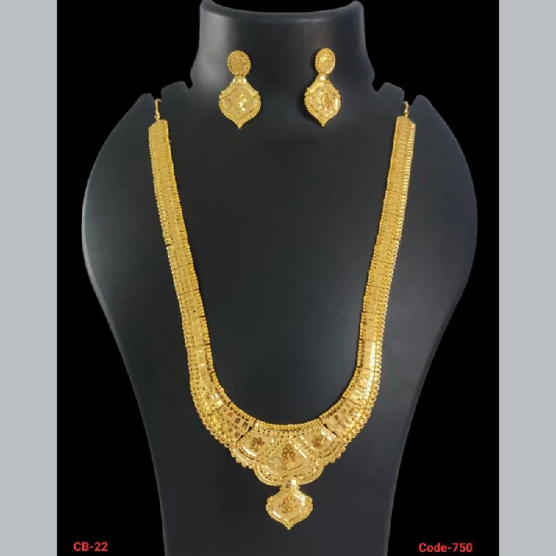 Pari Art Jewellery Forming Long Necklace Set