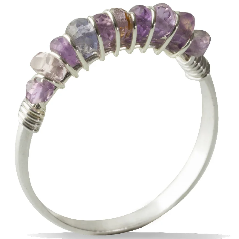 Amethyst Gemstone Ring