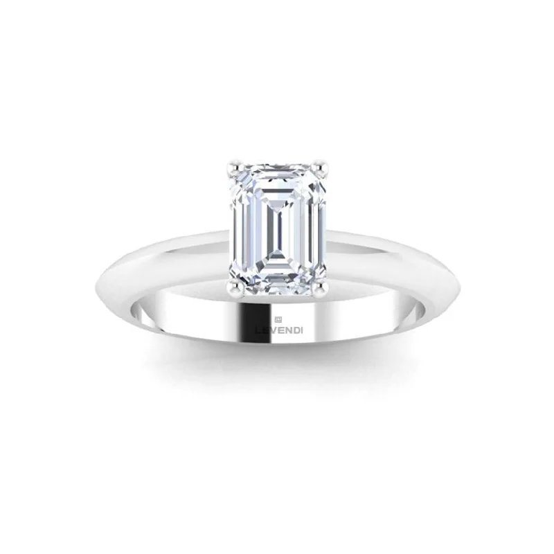 Emerald Cut Engagement Ring