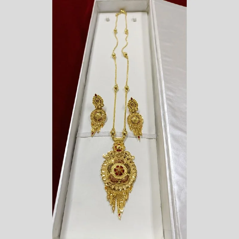 Pari Art Jewellery Forming Long Necklace Set