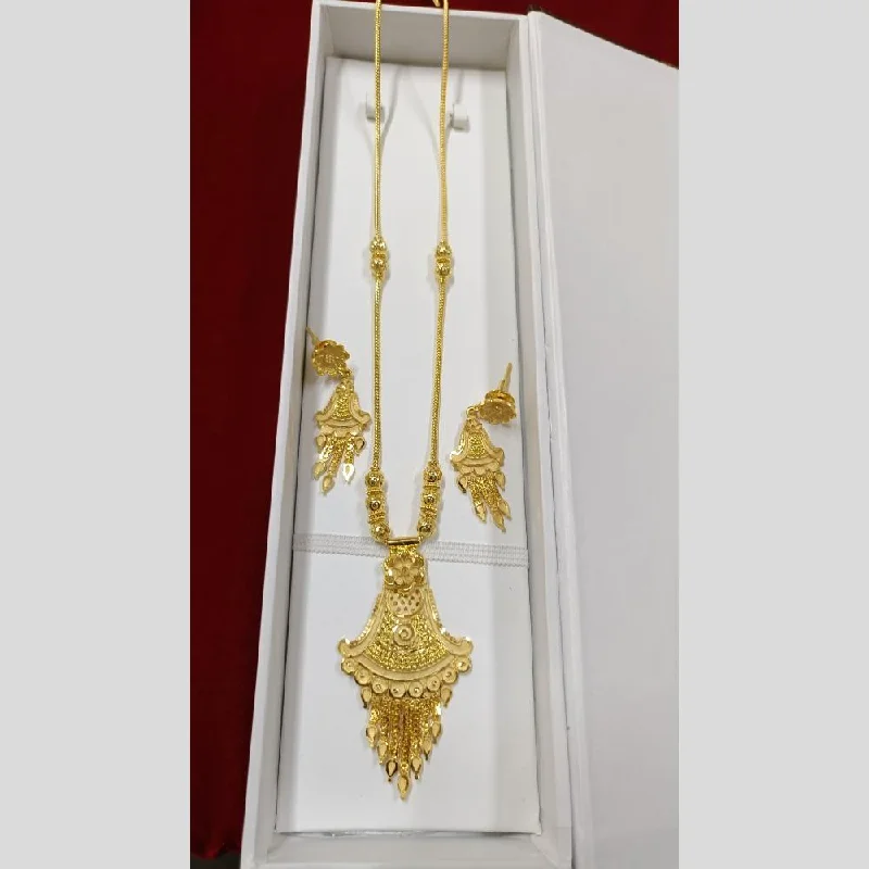 Pari Art Jewellery Forming Long Necklace Set