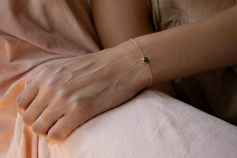 Salt & Pepper Diamond Bracelet