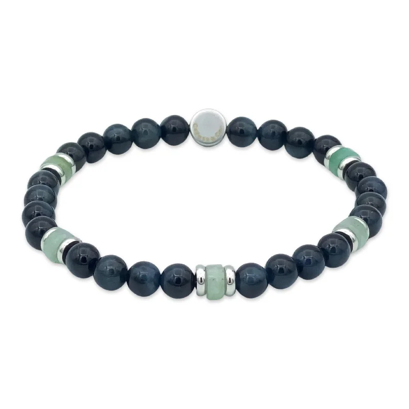 Heishi Gemstone Stretch Bracelet