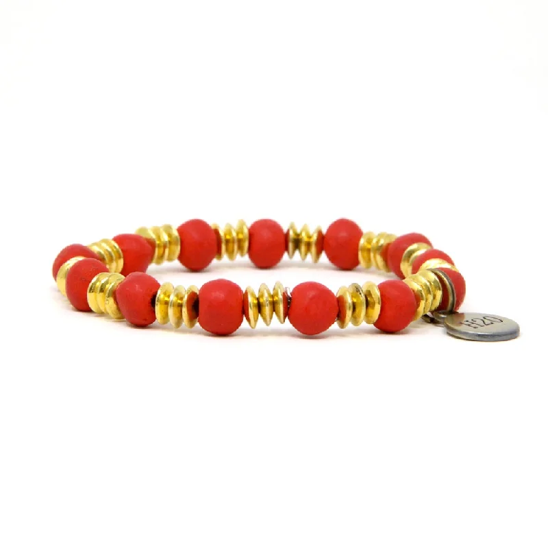 Red Mission Up Bracelet