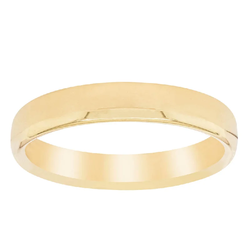 18ct Yellow Gold 3.5mm Band