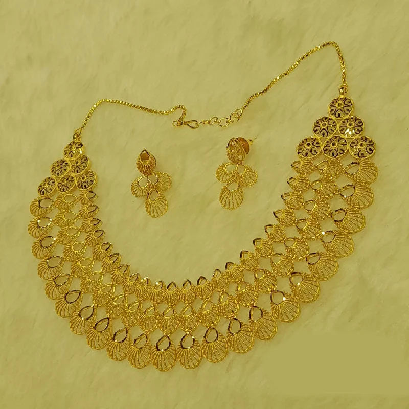 Sunrise Gold  Forming Necklace Set