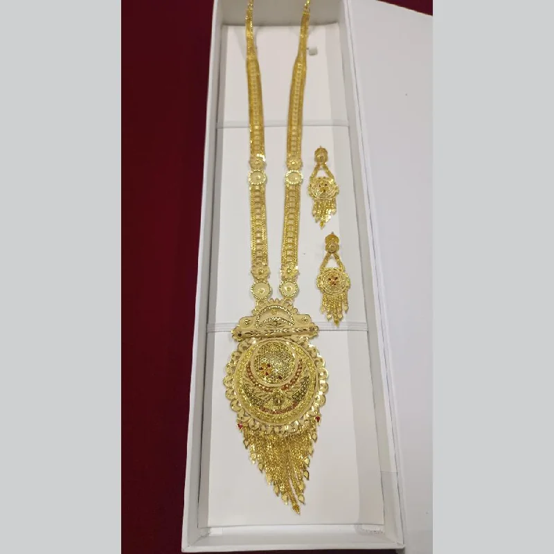 Pari Art Jewellery Forming Long Necklace Set