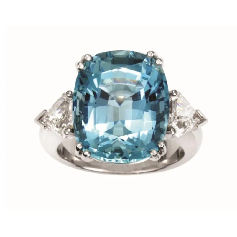 Aquamarine Dress Ring