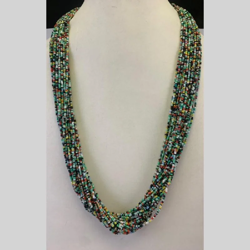 Banaras Beads Multi Layer Long Necklace