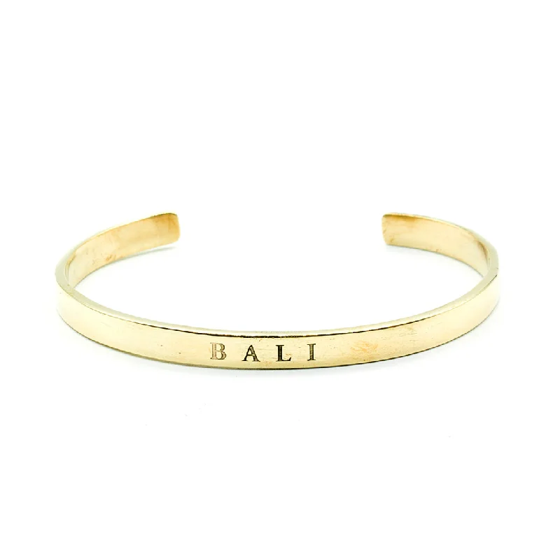 Bali Brass Cuff