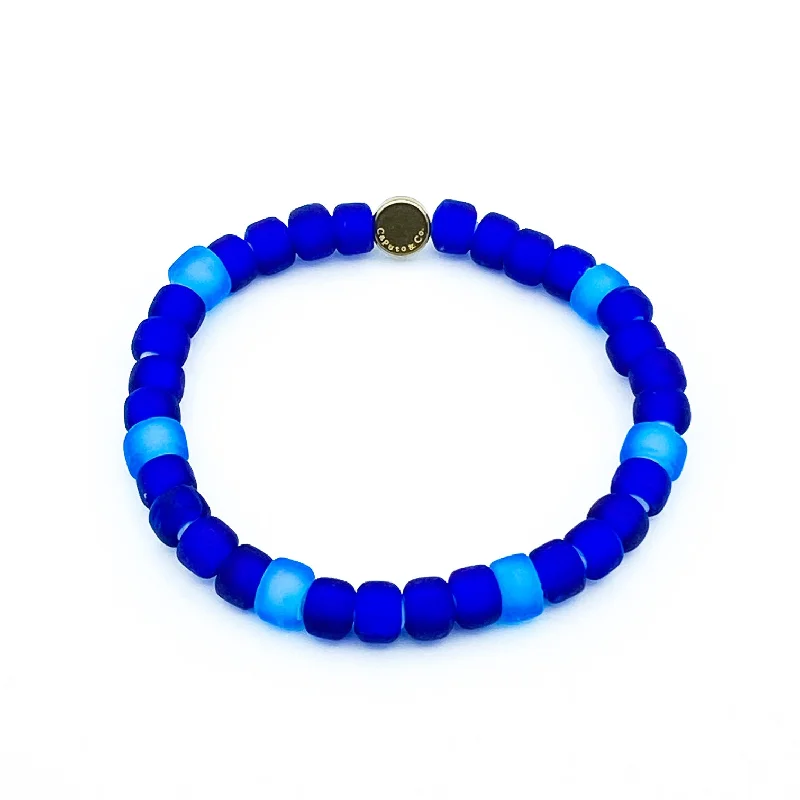 Glass Bead Stretch Bracelet