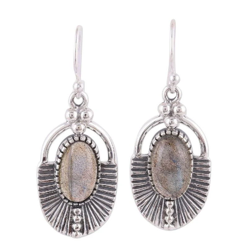 NOVICA Mystic Glamour, Labradorite dangle earrings