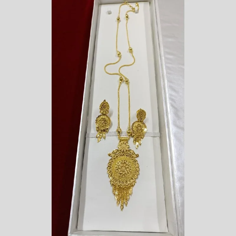 Pari Art Jewellery Forming Long Necklace Set