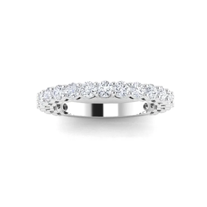 Classic Claw Diamond Wedding Band