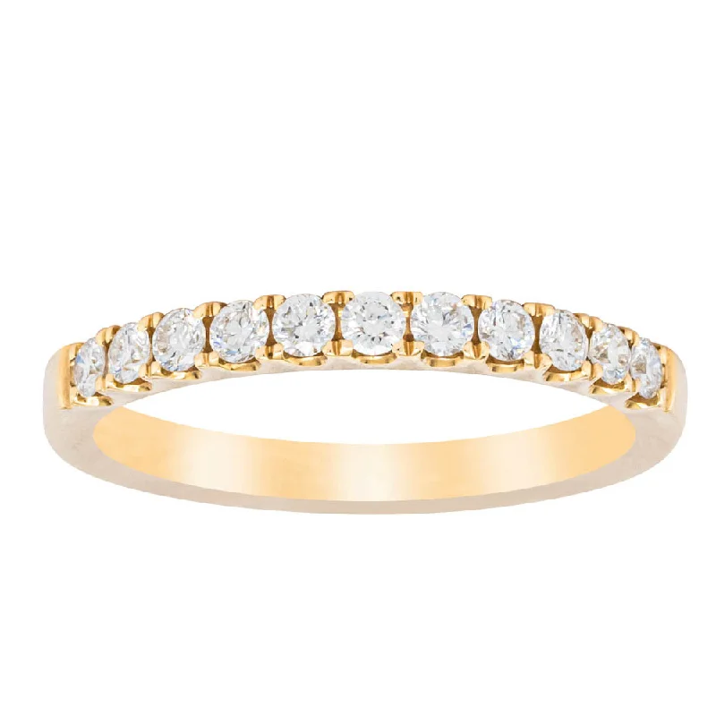 18ct Yellow Gold .33ct Diamond Bella Band