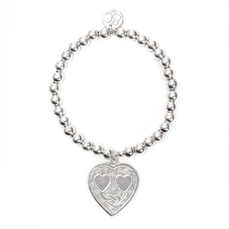 LOVE & KINDNESS 6mm Ball Bracelet