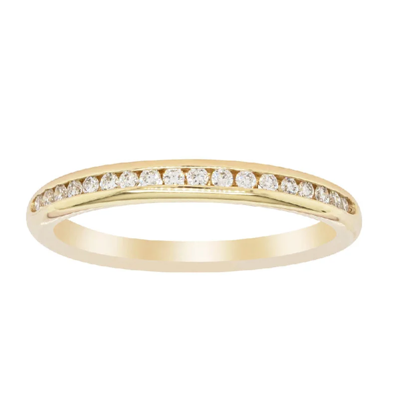 14ct Yellow Gold Diamond Vida Band