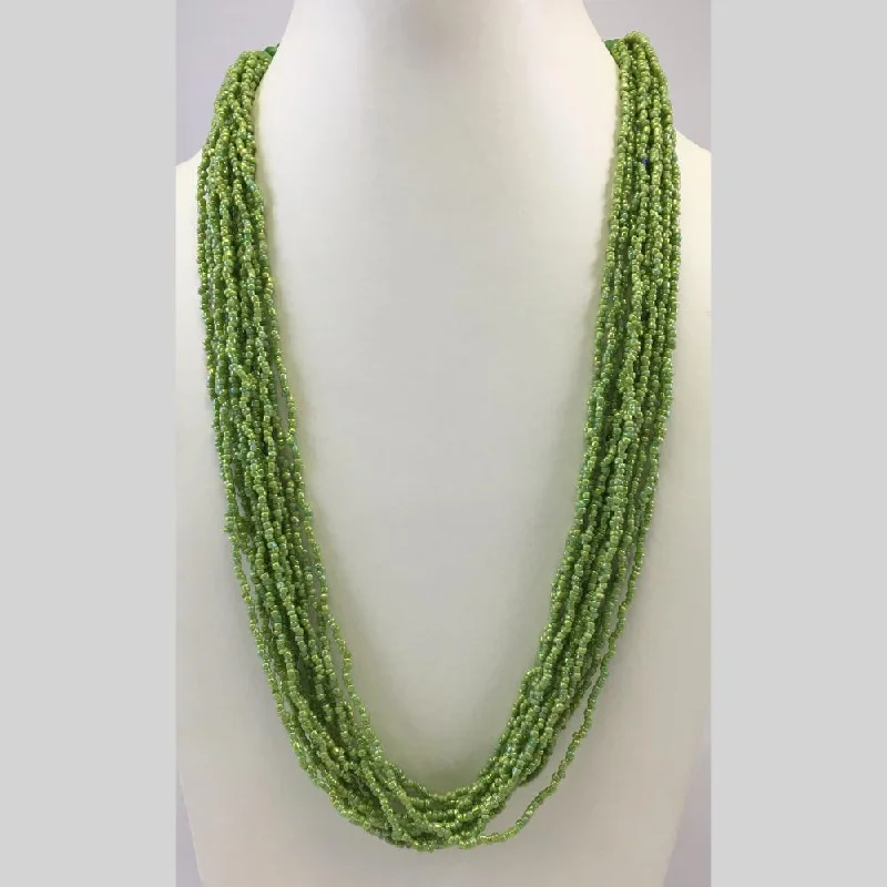 Banaras Beads Multi Layer Long Necklace