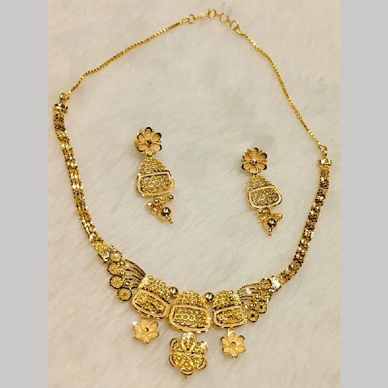 Sunrise Gold  Forming Necklace Set